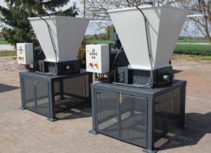 Mercodor Zerkleinerungsmaschinen und Zerkleinerungsanlagen - Entsorgung von Abfällen
